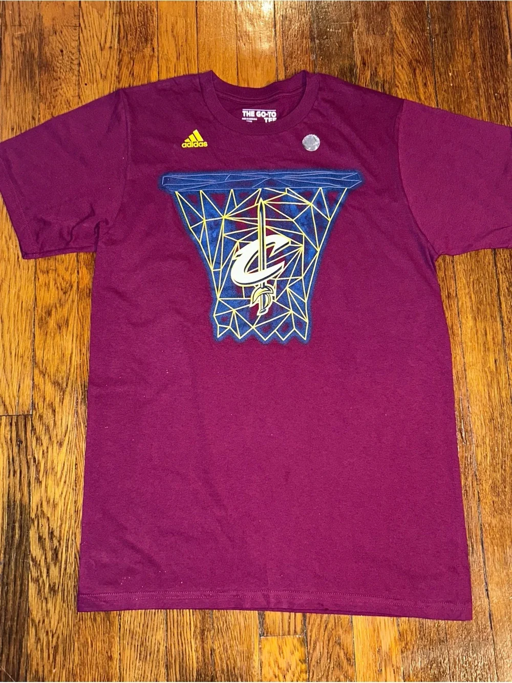 Adidas NBA Cleveland Cavaliers 2016 Go To Tee Shirt Size Medium